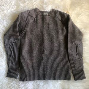 LL Bean 100% Merino Wool Beige Sweater